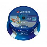 Verbatim BD-R 6x Bobina 25u 25GB Imprimible - Blu-Ray