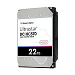 WD ULTRASTAR DC HC570 22TB 512MB 35 7200RPM  Disco Duro