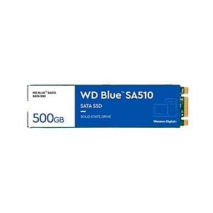 WD Blue SA510 500GB M2 2280 SATA  Disco Duro SSD