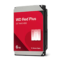 WD Red Plus 6TB 256MB 3.5" 5400rpm - Disco Duro