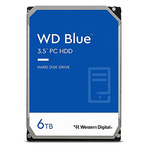 WD Blue 6TB 256MB 35 5400RPM  Disco Duro