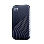 WD Passport 500GB USB 32 Gen 2 25 Azul  SSD Externo