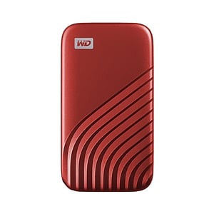 WD Passport 500GB USB 32 Gen 2 25 Rojo  SSD Externo