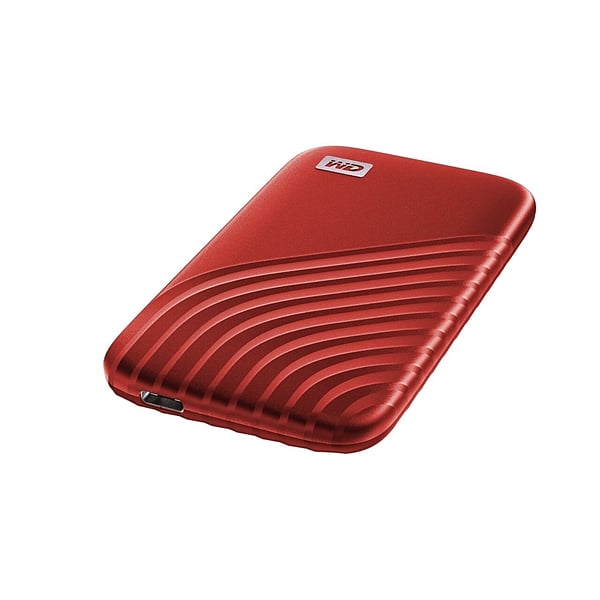 WD Passport 500GB USB 32 Gen 2 25 Rojo  SSD Externo