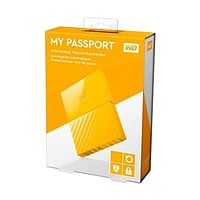 WD My Passport 1TB 2.5" Amarillo - Disco Duro Externo