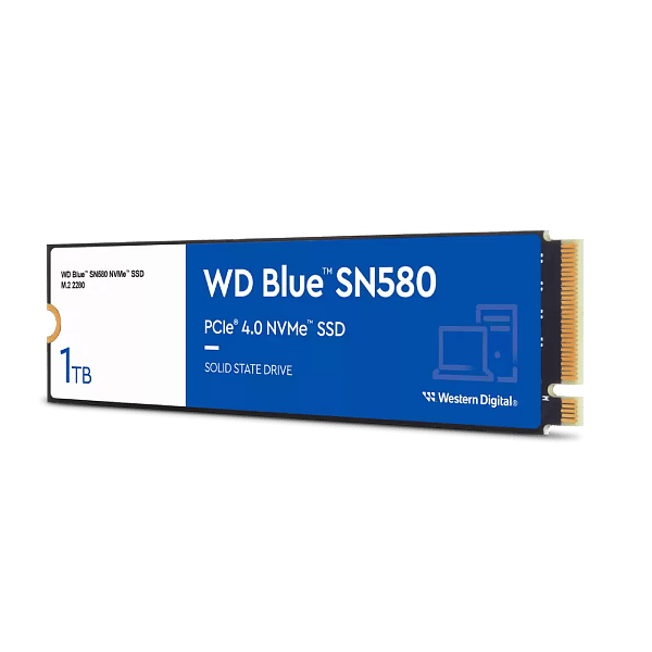 WD Blue SN580 1TB M2 PCIe NVMe  Disco Duro SSD