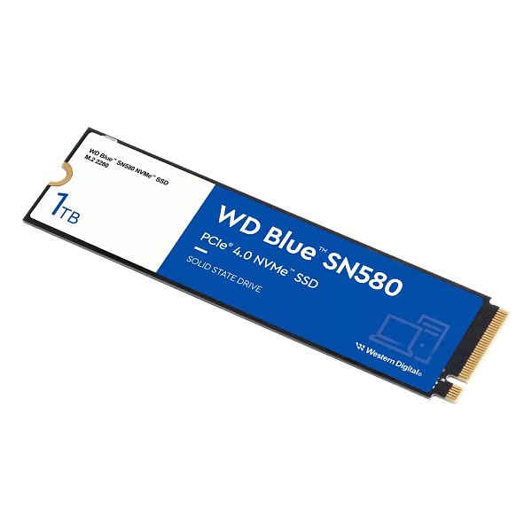 WD Blue SN580 1TB M2 PCIe NVMe  Disco Duro SSD