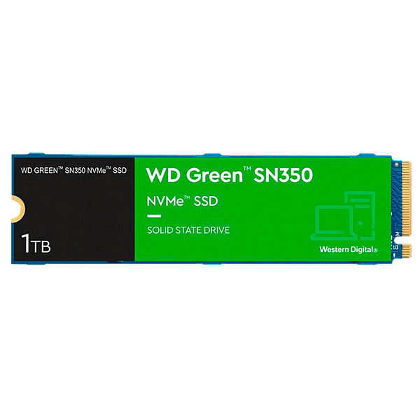 WD Green SN350 1TB M2 PCIe NVMe  Disco Duro SSD