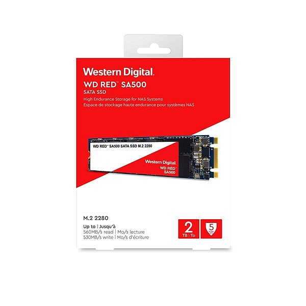 WD Red SSD 25 2TB SATA  Disco Duro SSD