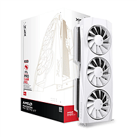 XFX Radeon RX 9070 XT Quicksilver White Gaming OC 16GB GDDR6 RDNA4 | Blanca | Tarjeta Gráfica AMD
