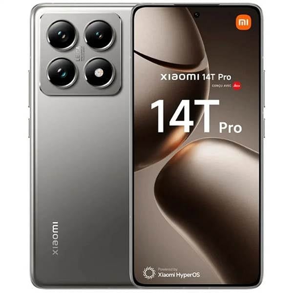 Xiaomi 14T Pro 12GB 256GB Gris Titanio 5G Pantalla 667  Smartphone Libre