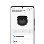 Xiaomi Redmi Buds 4 Active  Auriculares Bluetooth 53 Autonomia hasta 5h Resistencia IPX4 Negro