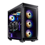 XPG Battlecruiser ARGB Cristal Templado USBC  Caja ATX