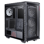 XPG Battlecruiser ARGB Cristal Templado USBC  Caja ATX