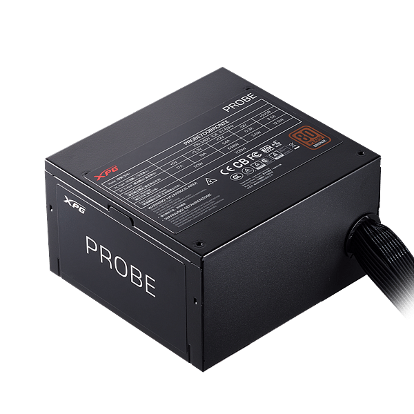 XPG Probe 600W 80 Plus Bronze  Fuente de Alimentación