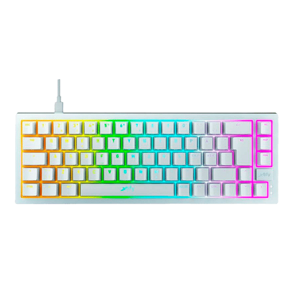 Cherry Xtrfy K5 compact RGB White Kailh red  Teclado