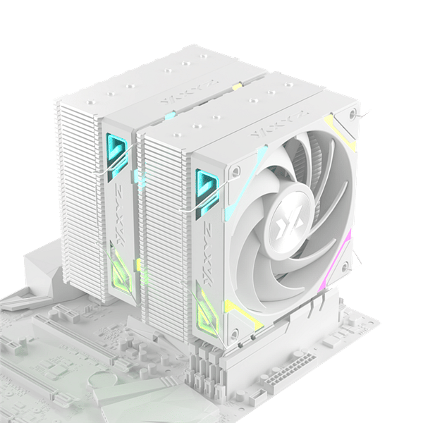 XYZ Thermax 6 Duo ARGB  Disipador CPU Blanco