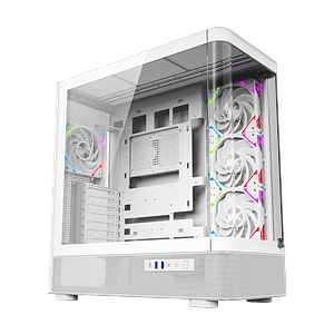 XYZ Quantum ARGB  Caja ATX Cristal Templado Blanca