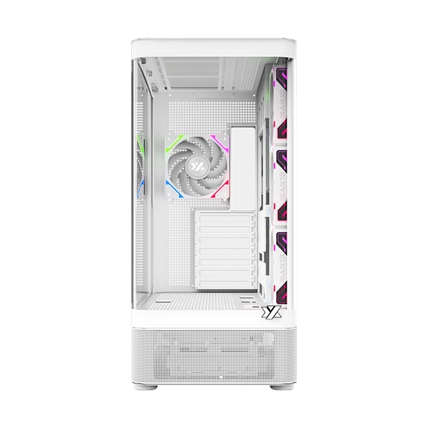 XYZ Quantum ARGB  Caja ATX Cristal Templado Blanca