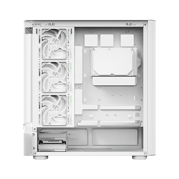 XYZ Quantum ARGB  Caja ATX Cristal Templado Blanca