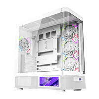 XYZ Quantum PRO ARGB | Caja ATX Cristal Templado Blanca