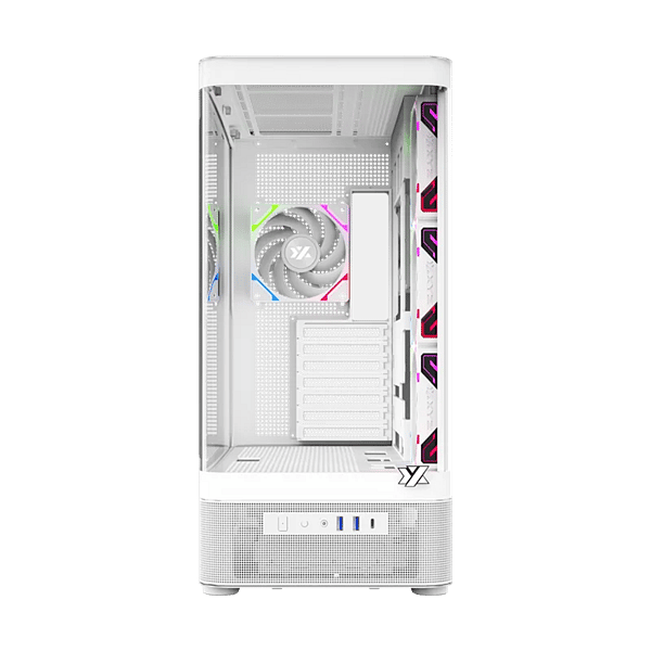 XYZ Quantum PRO ARGB  Caja ATX Cristal Templado Blanca