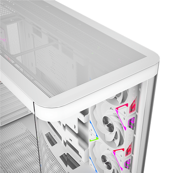 XYZ Quantum PRO ARGB  Caja ATX Cristal Templado Blanca