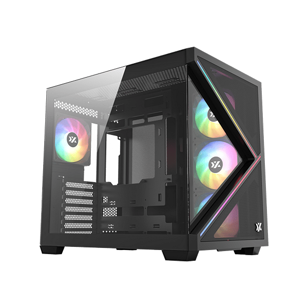 XYZ Qubex  Caja ATX Cristal Templado