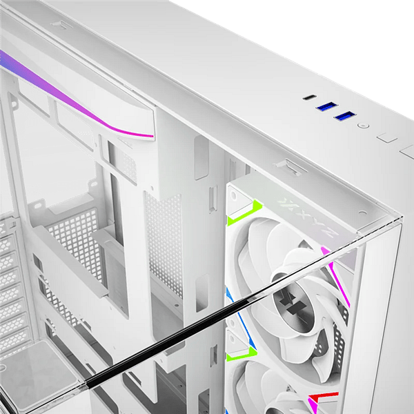 XYZ Tesseract ARGB  Caja ATX Cristal Templado Blanca