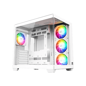 XYZ Tesseract X ARGB  Caja ATX Cristal Templado Blanca