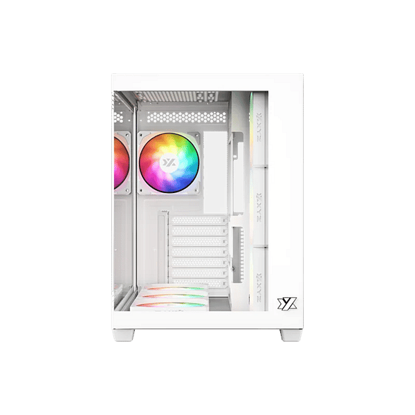 XYZ Tesseract ARGB  Caja ATX Cristal Templado Blanca
