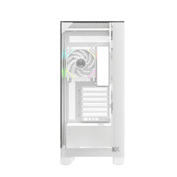 XYZ Trifecta  Caja ATX Cristal Templado Blanca