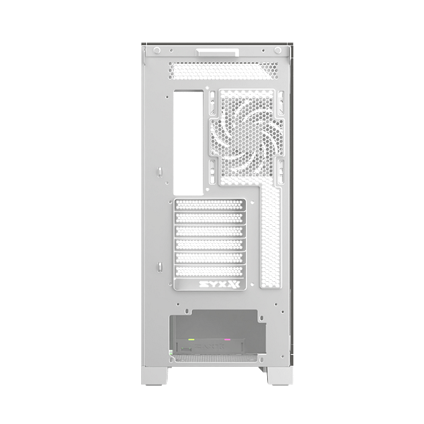 XYZ Trifecta  Caja ATX Cristal Templado Blanca