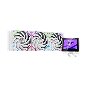 XYZ Hydroview 360 ARGB  Refrigeración Líquida LCD Blanca