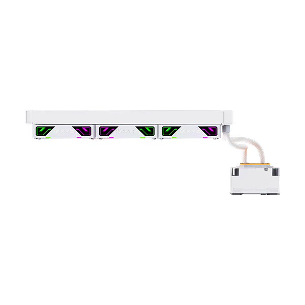 XYZ Hydroview 360 ARGB  Refrigeración Líquida LCD Blanca