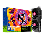 Zotac GeForce RTX 4060 OC Spiderman 8GB GDDR6 DLSS3  Tarjeta Gráfica Nvidia