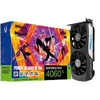 Zotac GeForce RTX 4060 Ti Twin Edge OC Spiderman 8GB GDDR6 DLSS3 - Tarjeta Gráfica Nvidia