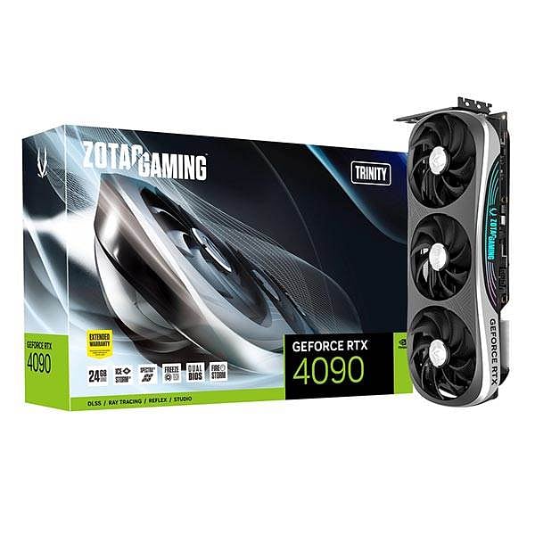 Zotac GeForce RTX 4090 Trinity 24GB 24GB GDDR6X  Tarjeta Gráfica Nvidia