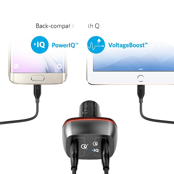 Anker Powerdrive2 USB Power IQ Quick Charge 30  Accesorio