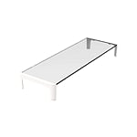 Approx Elevador Monitor Mesa Cristal Blanco - Soporte