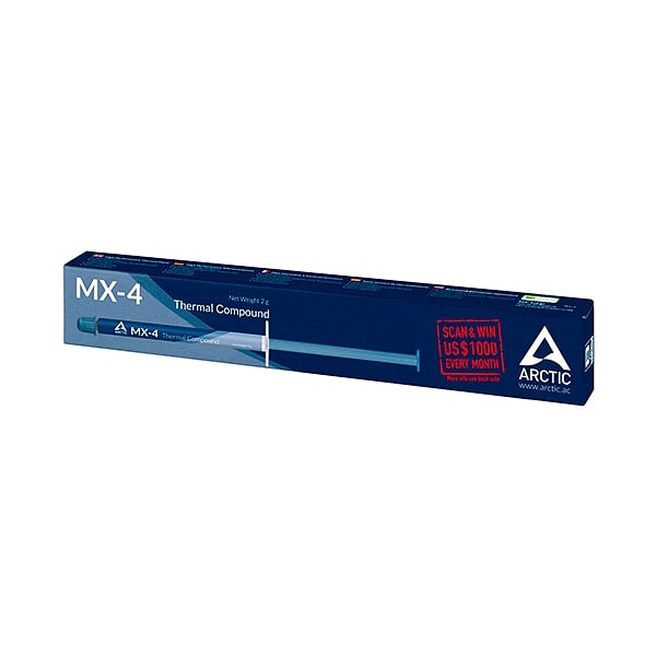 Arctic MX4 2GR 2019 ACTCP00007B  Pasta térmica