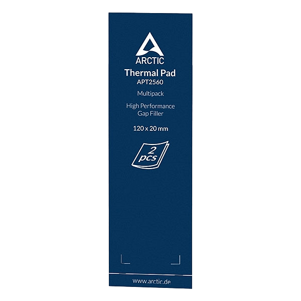 Arctic 120 x 20 x 05 mm pack de 2  Thermal pad