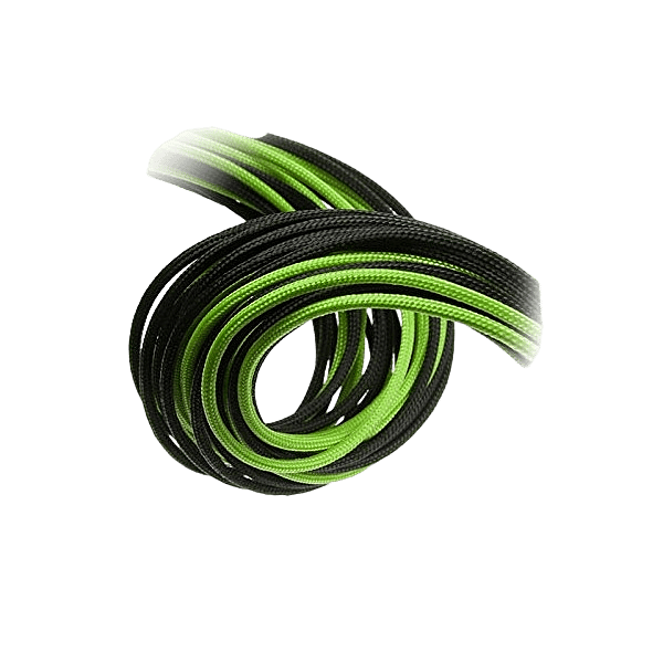 Bitfenix KIT Alchemy 62P8P24P verde negro  Cable moding