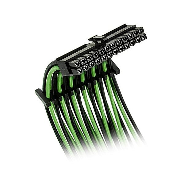 Bitfenix KIT Alchemy 62P8P24P verde negro  Cable moding