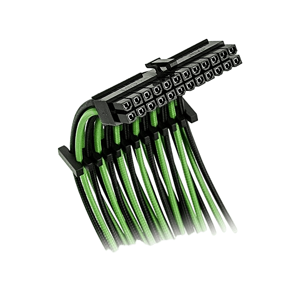 Bitfenix KIT Alchemy 62P8P24P verde negro  Cable moding