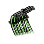 Bitfenix KIT Alchemy 62P8P24P verde negro  Cable moding