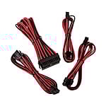 Bitfenix KIT Alchemy 62P8P24P rojo  negro  Cable moding