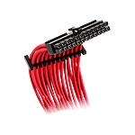 Bitfenix KIT Alchemy 62P8P24P rojo  Cable moding