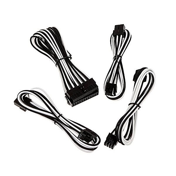 Bitfenix KIT Alchemy 62P8P24P negro blanco  Cable moding