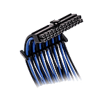 Bitfenix KIT Alchemy 62P8P24P negro  azul  Cable moding